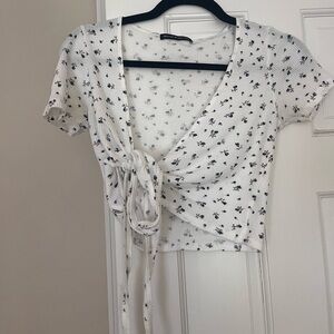 Brandy Melville Wrap Shirt